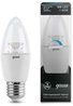 GAUSS LED Candle-dim Crystal Clear E27 6W 4100K Лампа светодиодная на 6Вт диммеруемая-свеча-холодный свет