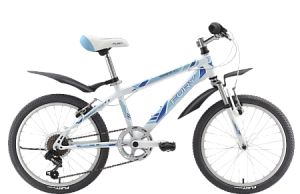Велосипед FURY Tamiko 20 белый/голубой/синий
