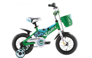 Велосипед FURY Akiro 12 зеленый