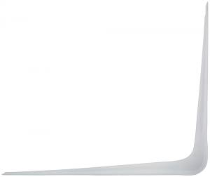 Уголок-кронштейн белый 125х150 мм (0,7 мм) FIT