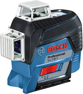 Лазерный нивелир 3-80 C (AA) + вкладка для L-boxx Bosch