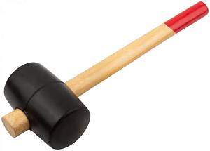 Киянка резиновая, деревянная ручка 70 мм ( 750 гр ) KУРС