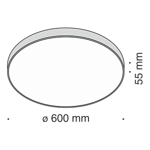Потолочный светильник Technical C032CL-L96B4K