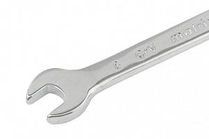 Ключ комбинированный, 9 мм, CrV, полированный хром Matrix 15153